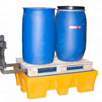 Bac de Rétention 240l - 2 Fûts - 1310x910mm