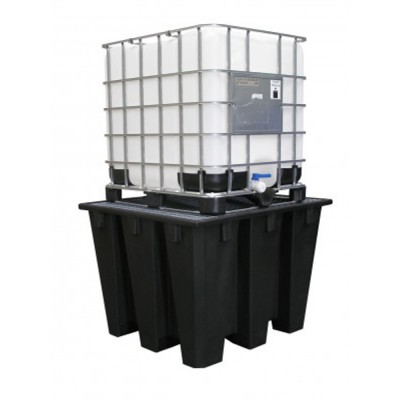 Bac de Rétention Acier Galvanisé 1100l - 1 Fûts - 1300x1300mm