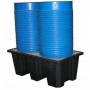 Bac de Rétention Acier Galvanisé 225l - 1265x700mm