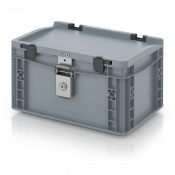Bac Euro verrouillable – Dimensions 30 x 20 x 18,5 cm – Volume 7,57 L
