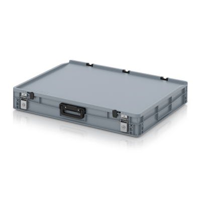 Bac-mallette Euro verrouillable – Dimensions 80 x 60 x 13,5 cm – Volume 45 L