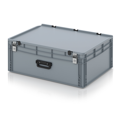 Bac-mallette Euro verrouillable – Dimensions 80 x 60 x 33,5 cm – Volume 130 L