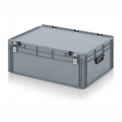 Bac-mallette Euro verrouillable – Dimensions 80 x 60 x 33,5 cm – Volume 130 L