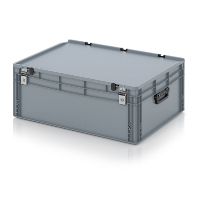 Bac-mallette Euro verrouillable – Dimensions 80 x 60 x 33,5 cm – Volume 130 L