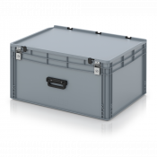 Bac-mallette Euro verrouillable – Dimensions 80 x 60 x 43,5 cm – Volume 172 L
