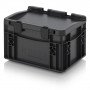 Bacs Euro ESD avec couvercle à charnières,  2 litres à 228 litres