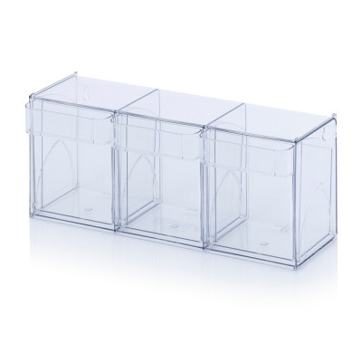 Bloc-tiroirs basculants – Dimensions 60 x 19,7 x 24 cm – Module de 3 tiroirs