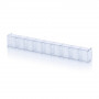Bloc-tiroirs basculants – Dimensions 60 x 6,2 x 7,7 cm – Module de 9 tiroirs