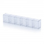 Bloc-tiroirs basculants – Dimensions 60 x 9,1 x 11,3 cm – Module de 6 tiroirs