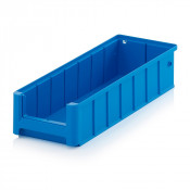 Bac de stockage pour rayonnage – Dimensions 40 x 15,6 x 9 cm – Volume 4,7 Litres