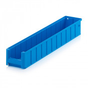 Bac de stockage pour rayonnage – Dimensions 60 x 11,7 x 9 cm – Volume 5,1 Litres