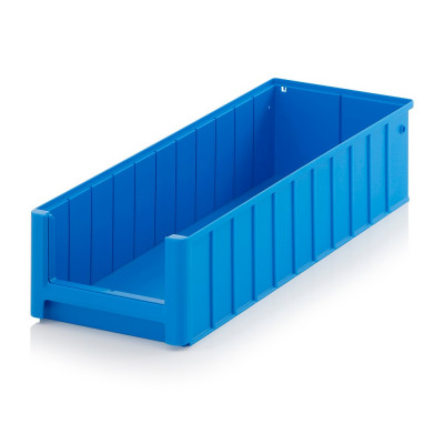 Bac de stockage pour rayonnage – Dimensions 60 x 23,4 x 14 cm – Volume 17,6 Litres