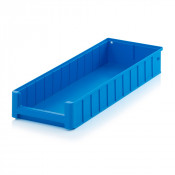 Bac de stockage pour rayonnage – Dimensions 60 x 23,4 x 9 cm – Volume 11,3 Litres