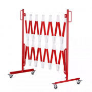 Barrière extensible avec roulettes pivotantes - 3,6m ou 4m