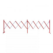 Barrière extensible en acier - 4m