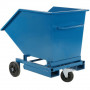 Benne auto-basculante sur roulettes 300 litres