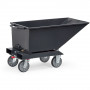 Chariot benne basculante 250 litres Fetra - Gris 250L