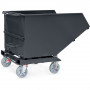 Chariot benne basculante 800 litres Fetra gris