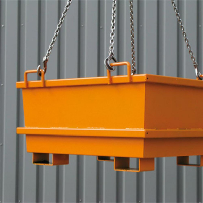 Benne pour chariot à tête rotative