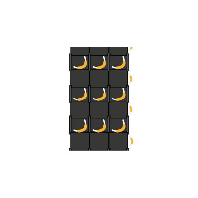 Kit de 27 blocs de stabilisation – Sécurité chantier renforcée – 1235 mm