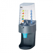 Distributeur Bouchons d'Oreilles Jetables UVEX  one 2 click - Bleu, Gris, Transparent - Boîtier en P