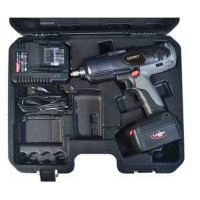 Coffret Clé à Chocs 1/2'' 18V avec Chargeur et 2 Batteries Lithium-ion - Cedrey
