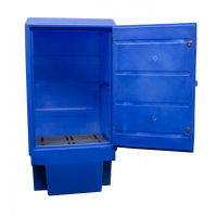Armoire de rétention PE pour 1 fut avec porte 220 litres Armoire de rétention PE pour 1 fut avec porte 220 litres