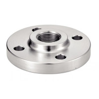 Bride à collerette taraudage gaz inox 1.4307 - Béné Inox