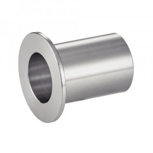 Collet stub end court sans soudure inox 316L pour bride lap-joint