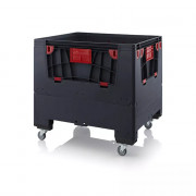 Palox pliable ESD avec 4 trappes d'accès