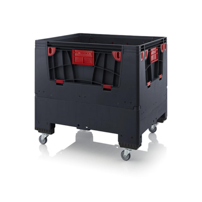 Palox pliable ESD avec 4 trappes d'accès