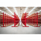 Rayonnage Cantilever, charges lourdes, IPE 180 et IPE 200