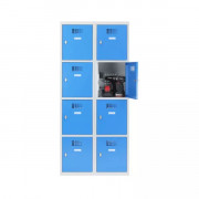 Vestiaire avec prise électrique - 4 à 5 cases par colonne