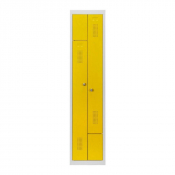 Vestiaire en acier - 2 cases par colonne