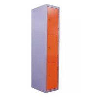 Vestiaire en acier - 3 cases par colonne Vestiaire en acier - 3 cases par colonne
