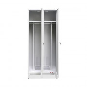 Vestiaire séchant en acier - 1 case par colonne