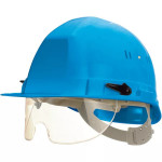Casques 6 coloris lunettes intégrées