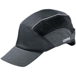 Casquette Anti-Heurt UVEX U- Cap Premium Anthracite - Visière Longue - Réfléchissant - Textile - PP