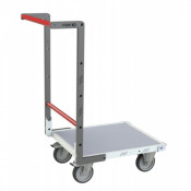 Chariot à Dossier Fixe - Plateau Bois Mélaminé - 550 x 495 - 250kg