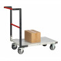 Chariot à Dossier Fixe - Plateau Bois Mélaminé - 850 x 495 - 250kg