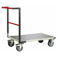 Chariot à Dossier Fixe - Plateau Tôle Acier - 850 x 495 - 400kg Chariot à Dossier Fixe - Plateau Tôle Acier - 850 x 495 - 400kg