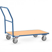 Chariot de magasin à dossier de poussée 300 kg - Fetra