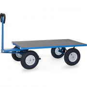 Remorque à Bras Industrielle - 1600x900mm - 1000kg