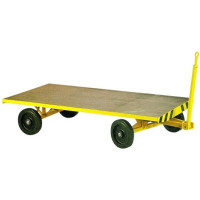 Remorque Industrielle Tractable 1 Essieux - 2000x1000mm - 1000kg