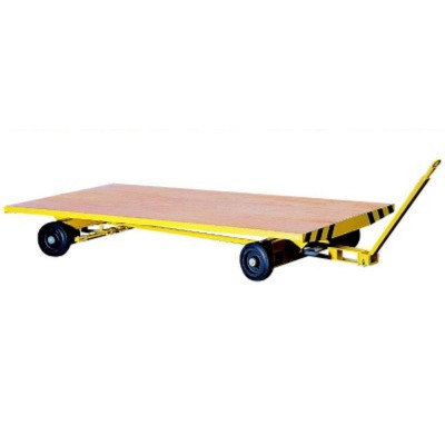 Remorque Industrielle Tractable 2 Essieux - 2000x1000mm - 5000kg