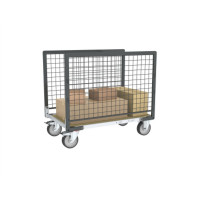 Chariot Grillagé pour Charges Longues - 1005x555mm - 500kg Chariot Grillagé pour Charges Longues - 1005x555mm - 500kg