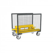 Chariot Grillagé pour Charges Longues - 1115x710mm - 500kg