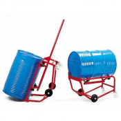 Chariot à fûts manutention, vidange fûts métalliques 220L