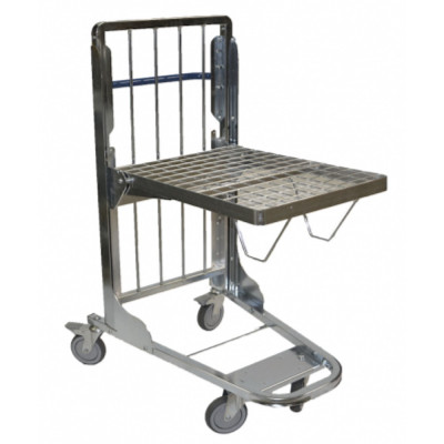 Chariot à Niveau Constant en Acier - 635x464mm - 100kg