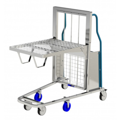 Chariot à Niveau Constant en Acier - 786x567mm - 150kg